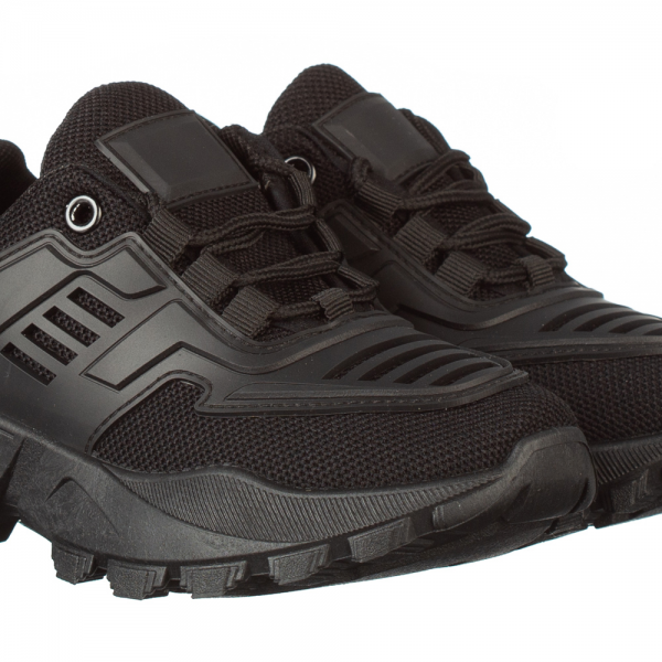 Παιδικά αθλητικά παπούτσια Mina μαύρα, 3 - Kalapod.gr